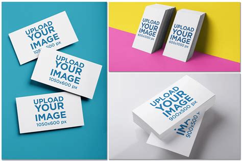 smart business card portfolio mockup|virtual business card mockup generator.